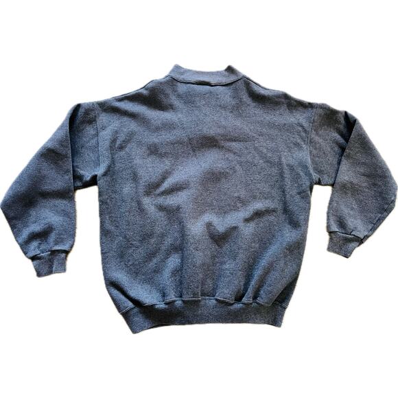 Vintage Harley Davidson Tultex Embroidered Dragon Eagle Men's Pullover Sweater L - Picture 6 of 6